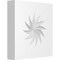 Ekena Millwork Standard Sedgwick Spiral Rosette With Square Edge, 4"W x 4"H x 3/4"P ROSP040X040X075SDG12 - alternate 1